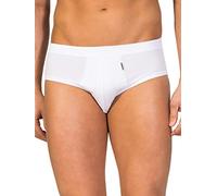 ZD ZERO DEFECTS | Slip Mini Algodón Egipcio Premium | Confort Superior y Sin Costuras | Talla: XL - Color: Blanco