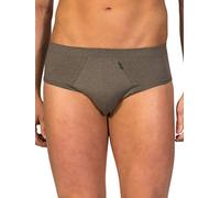 ZD ZERO DEFECTS | Slip Mini Hombre - Hilo de Soja | Transpirable y Confort | Talla: L - Color: Alga