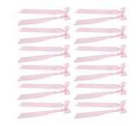 ZDAGELD 12 Lazos de Decoración de Coqueta Grandes para Mesa, Autoadhesivos, Centros de Mesa de Fiesta de Despedida de Soltera, Boda de Navidad, con Lazos de Candelabro de 13 Pulga (rosa claro)