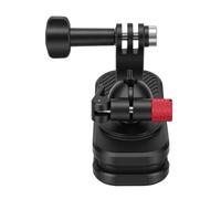 ZDAGELD Abrazadera Magnética para Correa de Mochila para Cámara, Soporte para Cámara de Acción con Estrías Antideslizantes de Varias Filas, Soporte para Correa de Mochila DSLR para 360