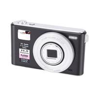 ZDAGELD Cámara Digital 4K Cámara de Viaje Compacta de 64MP con Zoom óptico de 5X, Pantalla Táctil de 3 Pulgadas Apunta y Dispara Vlogging con Enfoque Automático, Seguimiento (Negra)
