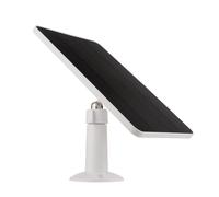 ZDAGELD Cargador Solar Compatible con Ring Video Doorbell 3/3 Plus / 4, Battery Doorbell Plus/Pro, Panel Solar Resistente a la Intemperie con Cable de Metros, Panel Ajustable para (Blanco)