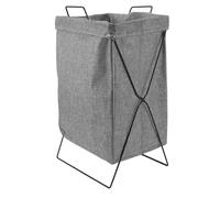 ZDAGELD Cesta Plegable para la Colada con Marco de Hierro, Cubo de Almacenamiento Plegable de Gran Capacidad, Cesta de Tela Oxford Duradera para el Hogar, Organizador Multiusos para (S)