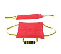 ZDAGELD Dog Pillow Tug Toy, Bite Pillow Diseñado Específicamente para Perros de Trabajo, con Refuerzo de Costura Profesional, Adecuado para Ilustrar el Interés de Las Mordeduras de (Roja)