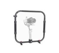 ZDAGELD Estabilizador de Manillar RS3mini/RS4mini Soporte de Anillos de Mano, Empuñadura de Anillos de Manillar Dobles con Empuñaduras de Goma, Patas de Soporte de Desmontaje Rápido,