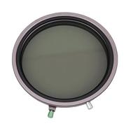 ZDAGELD Filtro ND Ajustable con Tapa de Lente Magnética, Filtro de Difusión Negra de 1,5 8,5 Paradas 1/4, ND3 450 para Cámara sin Espejo de 82 Mm, Reducción Uniforme de la Luz, Lograr