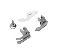 ZDAGELD Juego de Prensatelas para Máquina de Coser, Repuesto para 1105, 1107, 1116, 1120, 1130, Tuerca Rápida para Sparrow 15, 20, 25, 30, 30s, con Liberación Rápida 2250, 2259