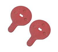 ZDAGELD Pastillas de Freno para Scooter Eléctrico de Resina Semimetálica, Rojas 22,5x33,5x4 Mm, Silenciosas y Fáciles de Instalar