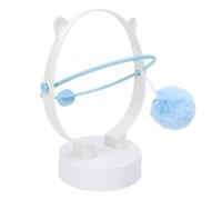 ZDAGELD Pelota Interactiva de Juguete para Gatos con Campana, Dispensador de Golosinas Oscilante de Movimiento Perpetuo, Juguete de Rompecabezas de Entretenimiento Duradero, Accesorio de