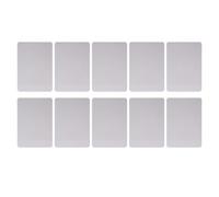 ZDAGELD Pequeñas Pizarras para Estudiantes - 10pcs 21x30cm Mini Tableros de Borrado Seco Escritura de Doble Cara Dibujo Junta de White Magnético para Maestros Laporizadores de