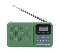 ZDAGELD Radio Dab Alimentada por Energía Solar con Altavoz Estéreo BT de 3W, Tarjeta de Almacenamiento de Batería de Radio Solar Digital y Reproducción USB para Uso en Exteriores