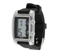 ZDAGELD Relojes para Hombre Reloj Deportivo Digital para Hombres y Mujeres, Reloj de Pulsera Ultraligero de 27,4 G con Pantalla Grande y Retroiluminación EL, Resistente (Correa Negra de Concha