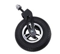 ZDAGELD Rueda Giratoria de 200 Mm de Diámetro y 8 Pulgadas, Ancho de 50 Mm, Capacidad de Carga de 36 PSI, Adecuada para Carro de Mano, Carro Eléctrico, Neumático de Goma, Diseño de
