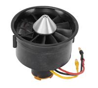 ZDAGELD Ventilador con Conductos RC de 12 Aspas de 64 Mm, Motor Outrunner a Prueba de Calor de 2900 KV para Aerodeslizador de Aviones