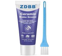 ZDBB grasa para pinzas de freno Cerámica Antichirridos 1-Pack 1oz | Fórmula cerámica reduce chirridos de pinza, protege contra humedad, óxido y calor extremo en frenos.