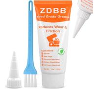 ZDBB Lubricante de grado alimenticio para batidoras Kitchen, lubricante para equipos de servicio alimentario NSF H1, grasa para cafeteras, paquete de 1 unidades de 1 oz.
