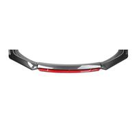 ZDDFCVB Alerón Delantero Coche, para BMW M3 Coupe Cabriolet E46, Piezas Automóvil Delantero Lip Spoiler, Anti choques ProteccióN Accesorios,F/Carbon Fiber Red