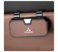 ZDDFCVB Soporte para Gafas de Sol para Coche, para Mitsubishi Mirage 2014-2024, Soporte para Tickets, Clip para Visera, portátil, Funda para Gafas,A
