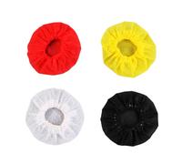ZDdp 400 fundas desechables para micrófono, parabrisas de micrófono de mano para karaoke, KTV, estudio de grabación, fácil de instalar, 4 colores