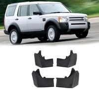 ZDDYUU 4 Piezas Coche Faldillas antibarro para Land Rover Discovery 3 LR3 2003-2008, Faldillas Antibarro Mudguards Salpicaderas Splash Flap Antisalpicaduras Trasero