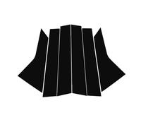 ZDDYUU Adhesivo Protector para Pilar B/C Coche para Geely 4th Generation Emgrand 2022-2025, Pegatina Espejo para Pilar Adhesivo Decorativo Autoadhesivo Decorativo