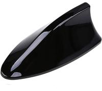 ZDDYUU Coche Antena de Aleta Tiburón para Nissan Qashqai J11 2015-2023, Antena de Aleta de tiburón señal de Radio Aleta Techo Antena Aérea Radio Decorar,A/Black