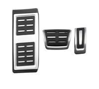 ZDDYUU Coche Pedales para Audi A1 2012-2021, Cubiertas Pedal Antideslizantes Acelerador Freno Coche Acero Inoxidable Pastillas Pedal Freno Gas,A-at