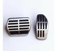 ZDDYUU Coche Pedales para Renault Espace 2014-2024, Cubiertas Pedal Antideslizantes Acelerador Freno Coche Acero Inoxidable Pastillas Pedal Freno Gas,AT