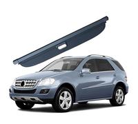ZDDYUU Cortina para Maletero para Mercedes Benz ML Class W164 ML300 ML320 ML350 ML550 2006-2011, Cubremaletas Retráctil con Privacidad Estante Trasero Divisorio Alfombrillas Protección
