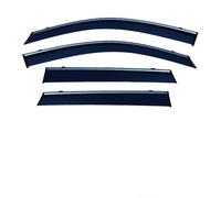 ZDDYUU Deflectores de Ventana para Skoda KAROQ MK1-NU7 2018-2025, Protección contra Lluvia/Viento/UV Tintado Humo Laterales Delanteras y Traseras