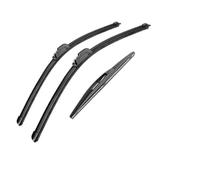 ZDDYUU Kit Escobillas Limpiaparabrisas para Mazda CX-3 CX3 2015-2024, Delantera+Trasera - Resistente a Tormentas y Hielo 3 Piezas