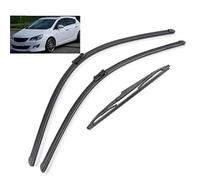 ZDDYUU Kit Escobillas Limpiaparabrisas para Opel Astra J 2009-2015/GTC 2011-2016, Delantera+Trasera - Resistente a Tormentas y Hielo 3 Piezas
