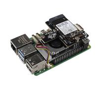 ZDE ZP512 PCIe M.2 Key-M NVMe SSD Placa adaptadora de disco duro PIP PCIe placa periférica compatible con Raspberry Pi 5, soporte oficial Active Cooler