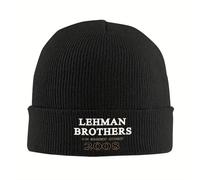 ZDEDPWNKU 2025 Nuevo Departamento de gestión de riesgos de Gorros de Gorro Lehman Brothers 1pc 2008 Gorras de Color Abrigo para Adultos Outdoor Sombreiros Súper Mil Sombreros Súper Mil