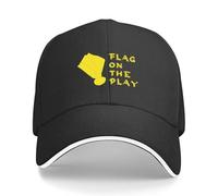 ZDEDPWNKU Flag On The Play Baseball Cap Male Hat Sun Hat Funny Hat Luxury Woman Cap For Women 2025 Men's