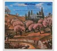 Zdenek Kosler, Czech Philharmonic Orchestra - Martinu: Sinfonia Concertante, Rhapsody-Concerto [LP]
