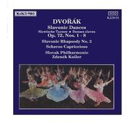 Zdenek Kosler DVORAK: Slavonic Dances, Op. 72 / Slavonic (CD) (Importación USA)
