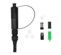 ZDETGU 2 Juegos de Acoplador de Fibra óptica, Conector de Fibra óptica SC Rápido Pei Portátil para Centro de Datos