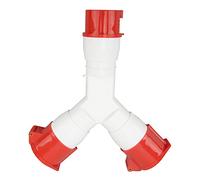 ZDETGU 3 Vías Plug 16A 380-415V 5 Núcleos 3p+n+e IP44 Tabotillo Industrial Impermeable Aviación Aviación Conector Impermeable Impermeable con Cubierta de Bloqueo de Polvo para Uso