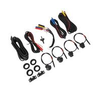 ZDETGU 360CocheCámaraSistemaPanoramicSurroundViewAHDIP68 StarlightNightVisionpara AutoRadioInstalación RápidaMetalABS (720P)