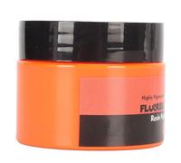 ZDETGU 50 G de Color Fluorescente Pasta de Pigmento Altamente Concentrados Colores Vibrantes para Arte de Bricolaje y Proyectos de Artesanía Naranja Fluorescente (naranja fluorescente)