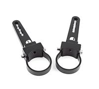 ZDETGU Abrazaderas de Soporte de Montaje en Tubo de Aluminio de 2 Pulgadas para Barras de Luz LED en Barras y Portaequipajes (2 pulgadas)