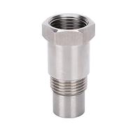 ZDETGU Adaptador Espaciador del Sensor de Oxígeno del Convertidor Catalítico del Sensor de O2, Reparación del Convertidor Catalítico para el Código P0420, Universal M18 X 1