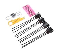 ZDETGU Arnés de Enchufe de Conectores de Bobina de Encendido de 4 Piezas, Reemplazo para Lancer 2.0L 2.4L Outlander 3.0L, con Conectores Termorretráctiles, Removedor de Clavijas,