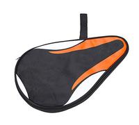 ZDETGU Bag - Estuche Oxford para Raqueta de Tenis de Mesa con & - Almacenamiento Seguro para Palas y Accesorios - para Entrenamiento y Viajes - Portaequipos de Pingpong (Orange)