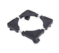 ZDETGU Base Móvil para Electrodomésticos, Soporte de Servicio con Ruedas Bloqueables, Nevera, Lavadora, Mudanza para el Hogar y Reorganización (Black)