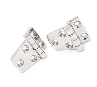 ZDETGU Bisagras de Barco de Acero Inoxidable 316, Bisagras de Puerta de Calidad Naval, Espejo Pulido para Gabinete, Yate, Casillero de Cubierta de Casa, 2 uds.