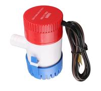 ZDETGU Bomba de Sentina Marina de 12 V con Eje de Acero Inoxidable de 500 GPH para Remoción de Embarcaciones RV Bomba de Sentina Sumergible Eléctrica para un Rendimiento Confiable