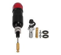 ZDETGU Bomba de Varilla de Cilindro Maestro Hidráulico para Bicicleta de Motocicleta, Bomba de Freno de Aleación de Aluminio Compatible con Varios Modelos de Motocicleta (BLACK)