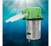 ZDETGU Bomba Dosificadora Peristáltica de 12V 3 * 5 para Análisis de Acuarios, Autocebante, Control Cw/Ccw, Fácil Reemplazo de Manguera (GREEN)